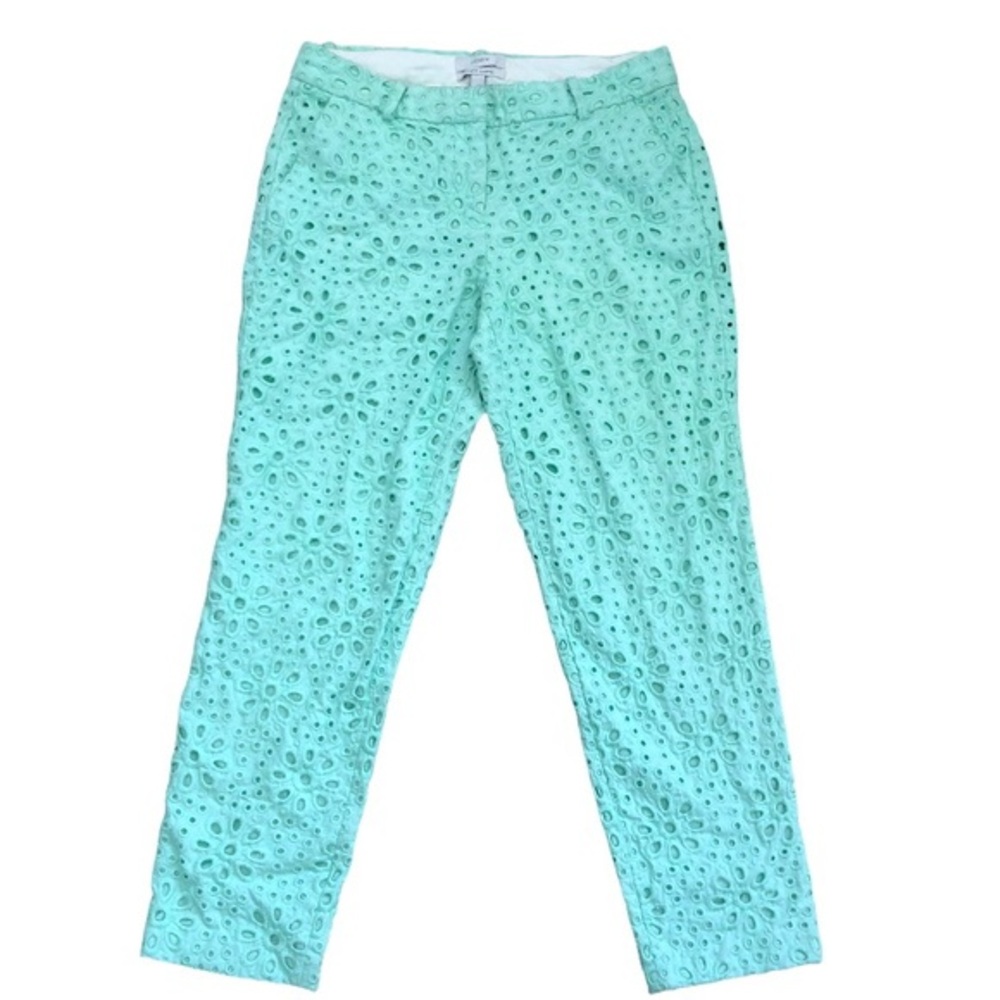 J CREW MINT CAFE CAPRIS 0